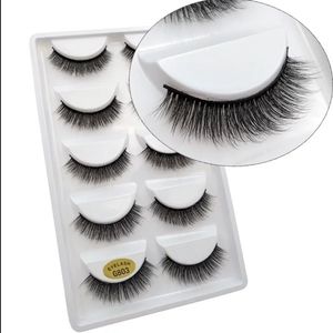 5 Pair 3D Mink False Eyelashes
